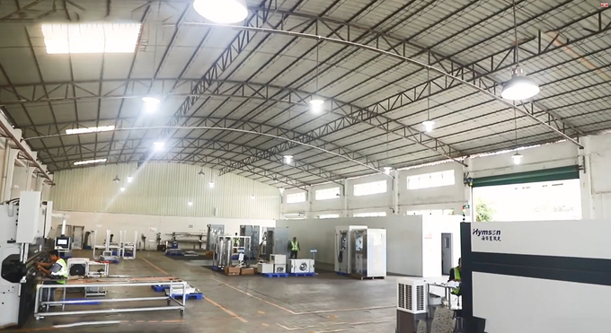 Guangzhou Cleanroom Construction Co., Ltd. Produktionslinie des Herstellers