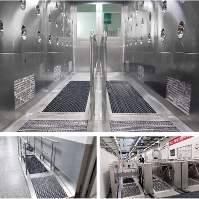 Automatischer Schuh-einzige Reinigungsmaschine GCC für Lebensmittelindustrie Cleanroom