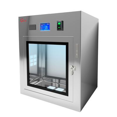 Elektrostatische Verriegelung aus Edelstahl Reinraum Xenon-Lichtübertragung Fenster / Passbox