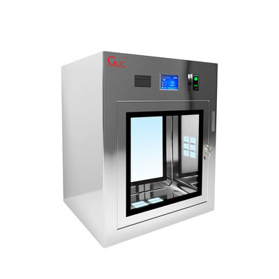 Elektrostatische Verriegelung aus Edelstahl Reinraum Xenon-Lichtübertragung Fenster / Passbox