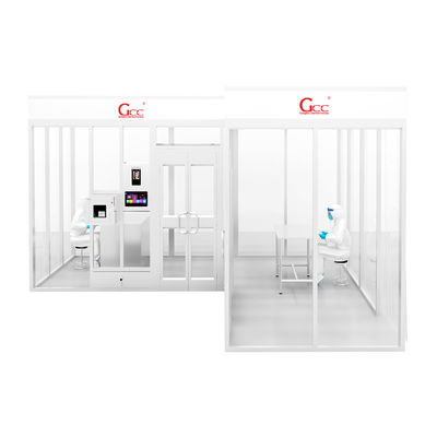 Statischer weicher PVC-Wand-ISO-Klasse 5 Anticleanroom für medizinische Produktion
