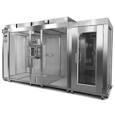 Einfache modulare Cleanroom-Systeme 220V 50HZ mit statischem Antivorhang