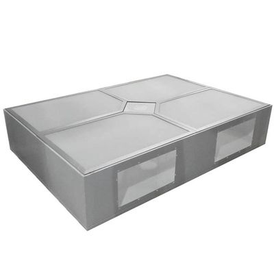 Krankenhaus-Operations-laminare Strömungs-Decke SS Shell   Elektrolytische Platten-Struktur