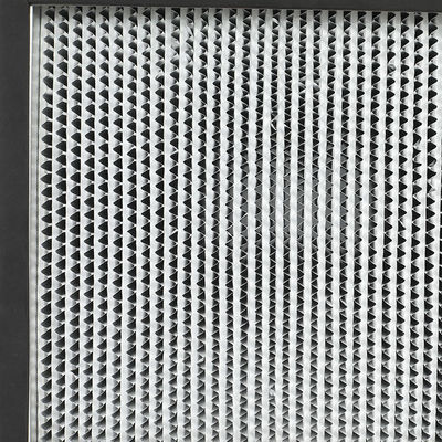 Hitzebeständiger Hepa-Filter H14 hohe Leistungsfähigkeit 1500m3/h 14.38m2