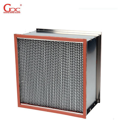 Hepa-Filter hoher Temperatur 250m3/H 400degree H14 mit Ablenkplatte