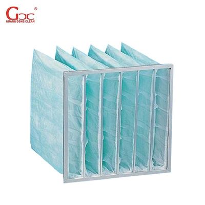 Der Taschen-Taschen-Luftfilter-hohen Temperatur F7 F8 1700m3/H multi Widerstand