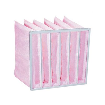 synthetischer Beutelfilter des Bereichs-2.65m2, Taschen-Luftfilter-mittlere Leistungsfähigkeit der Taschen-EN779