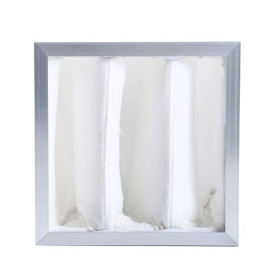 Leistungsfähigkeit F5 Cleanroom-Luftfilter, synthetischer Luftfilter der Taschen-1000m3/h
