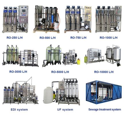 ISO RO-Wasserbehandlungs-Ausrüstungs-/Brauchwasser-Behandlungs-Systeme
