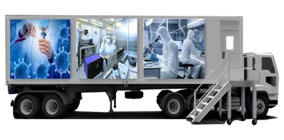 ISO mobiler PCR-Kabinen-Labor-30KW Fertigcleanroom-Behälter