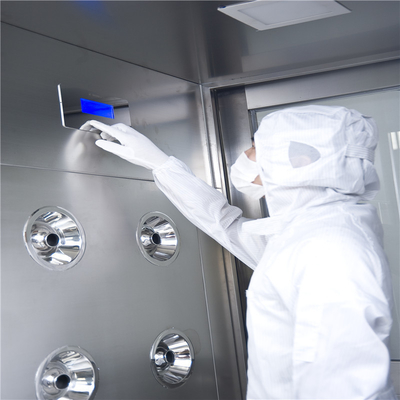 Portierbare rostfreie Luft-Stahldusche des Cleanroom-2800m/h