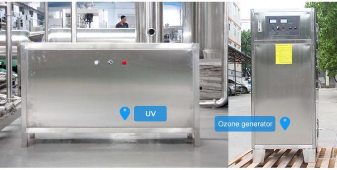 Wasserbehandlungs-Ausrüstung der Umkehr-Osmose-250LPH reine für Hotel 2