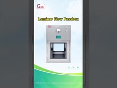 Durchlaufkasten der laminaren Strömung