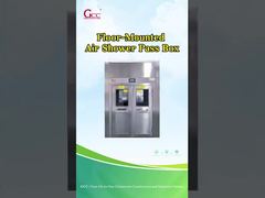 Bodenmontierte Luftduschen-Schleuse