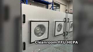 Reinraum-FFU-HEPA-Filtration energieeffizient